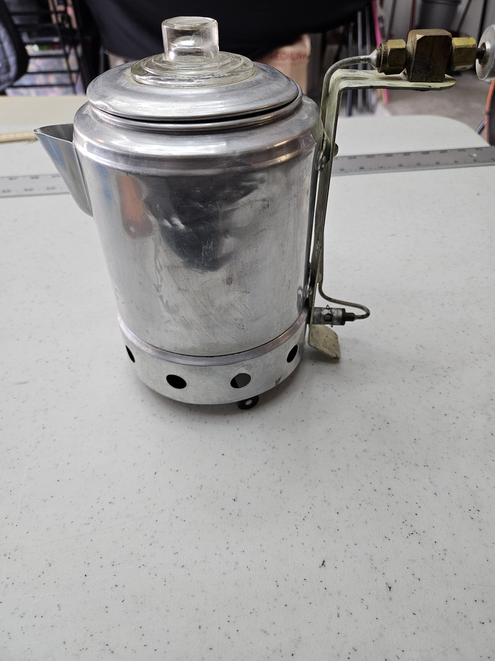 Trumbower/ Blu-burn-R Ports Perk Coffee Pot